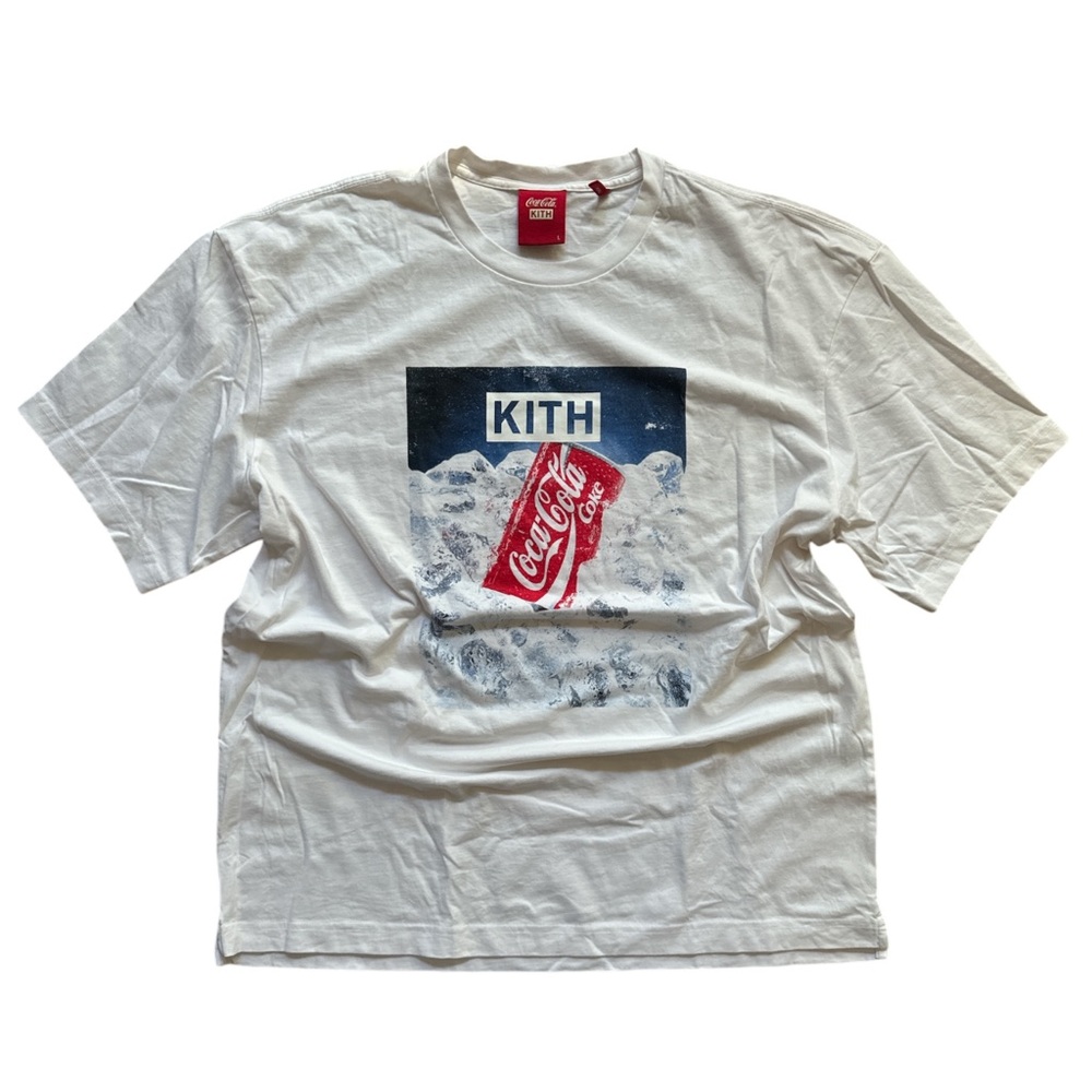 KITH x COCA-COLA VINTAGE SHORT SLEEVED TEE - LARGE